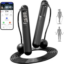 Load image into Gallery viewer, Smart Jump Rope – Cordless Fitness with Real-Time Tracking
