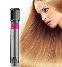 Load image into Gallery viewer, 5-in-1 hair dryer with brush and curling iron
