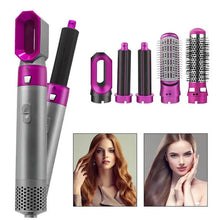 Load image into Gallery viewer, 5-in-1 hair dryer with brush and curling iron
