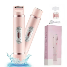 Load image into Gallery viewer, Dual Head Electric Shaver for Women with Trimmer
