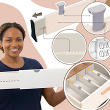 Load image into Gallery viewer, Sleek Tidiness Drawer Divider - Ozerty
