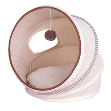 Load image into Gallery viewer, Plush Pet Bed for Small Animals with Customizable Design and Machine Washable Fabric
