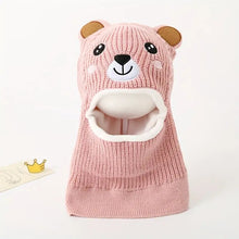 Load image into Gallery viewer, Animal Kids Winter Hat Knit Beanie
