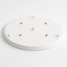 Load image into Gallery viewer, Modern Round Ceiling Canopy for Pendant Lights up to Five Ports
