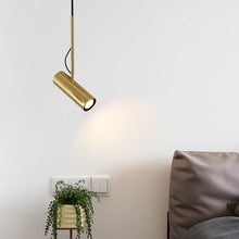 Load image into Gallery viewer, Pendant Light Adjustable Gold Rod Design
