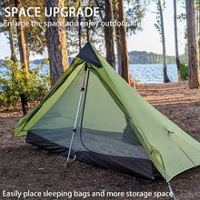 Load image into Gallery viewer, 1 Person Ultralight Double Wall Camping Tent
