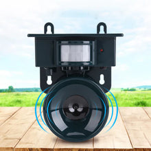 Load image into Gallery viewer, Weather-Resistant Bird Repellent with PIR Motion Sensor and Solar Power
