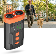 Load image into Gallery viewer, Handheld ultrasonic dog trainer with built-in flashlight
