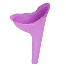 Load image into Gallery viewer, Female Urinal Silicone Stand Up Device for Hiking and Travel
