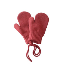 Load image into Gallery viewer, Kids Candy Color Knitted Gloves

