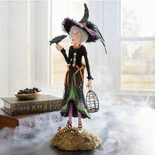 Load image into Gallery viewer, Wearclo | Halloween Figurine | Handmade Witch Decoration | Resin
