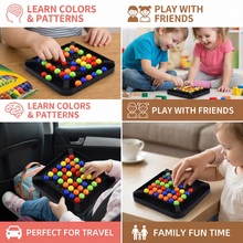 Load image into Gallery viewer, Marble Puzzle Game with Color Matching Patterns and Pattern Recognition Training
