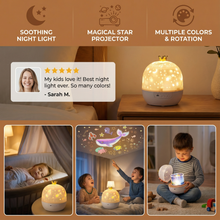 Load image into Gallery viewer, Ceiling Projector for Kids with Built-In Speaker and Starry Sky Themes
