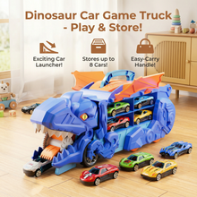 Load image into Gallery viewer, Dinosaur Transforming Car Truck with LED Lights for Kids
