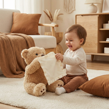 Load image into Gallery viewer, Interactive Peekaboo Teddy Plush Toy with Voice and Movement for Babies
