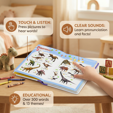 Load image into Gallery viewer, Talking English Learning Sound Book with Real Life Images
