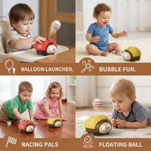 Load image into Gallery viewer, Balloon Hover Toy with Ladybug Design and Single Button Operation
