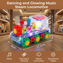 Load image into Gallery viewer, Musical Steam Train with Light Show and Automatic Movement
