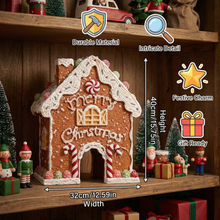 Load image into Gallery viewer, Gingerbread Mini Golf Set with Festive Design for Christmas Parties and Holiday Gifts
