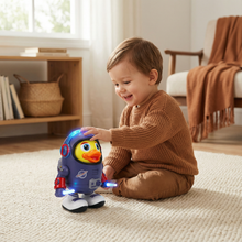 Load image into Gallery viewer, Musical Dancing Duck Toy in Astronaut Suit for Kids Rhythm and Space Play
