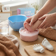 Load image into Gallery viewer, Newborn Hand and Footprint Impression Kit with Multiple Print Materials
