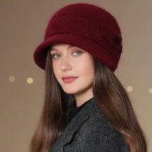 Load image into Gallery viewer, Fur Lined Winter Bucket Hat
