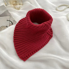 Load image into Gallery viewer, Cozy Ribbed Knitted Scarf Collar Neck Warmer
