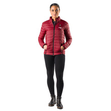 Load image into Gallery viewer, Womens Rechargeable Heated Puffer Coat with Three Heat Zones and Elastic Cuffs for Winter
