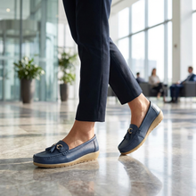 Load image into Gallery viewer, Womens Loafer Shoes with Ergonomic Footbed and Breathable Design
