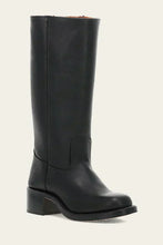Load image into Gallery viewer, Durable women's mid-calf block heel boots, designed for both fashion and lasting comfort.
