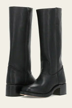 Load image into Gallery viewer, Fashionable women's mid-calf boots, featuring a sturdy block heel for comfort &amp; style.
