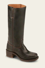 Load image into Gallery viewer, Winter-ready women's mid-calf block heel boots, providing warmth &amp; fashionable appeal.
