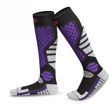 Load image into Gallery viewer, Moisture Wicking Thermal Ski Socks for Winter
