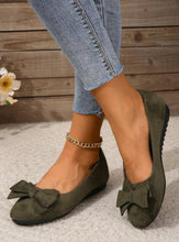 Load image into Gallery viewer, Women's Orthopedic Bow-Detail Slip-On Comfort Shoes
