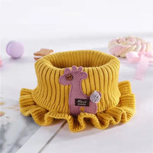 Load image into Gallery viewer, Kids Knitted Scarf Neck Warmer

