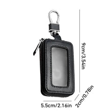 Load image into Gallery viewer, Zippered Keyless Car Key Fob Protector Cover

