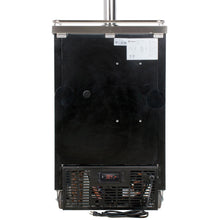 Load image into Gallery viewer, Kegco 24&quot; Wide Single Tap Commercial Black Kegerator XCK-1B
