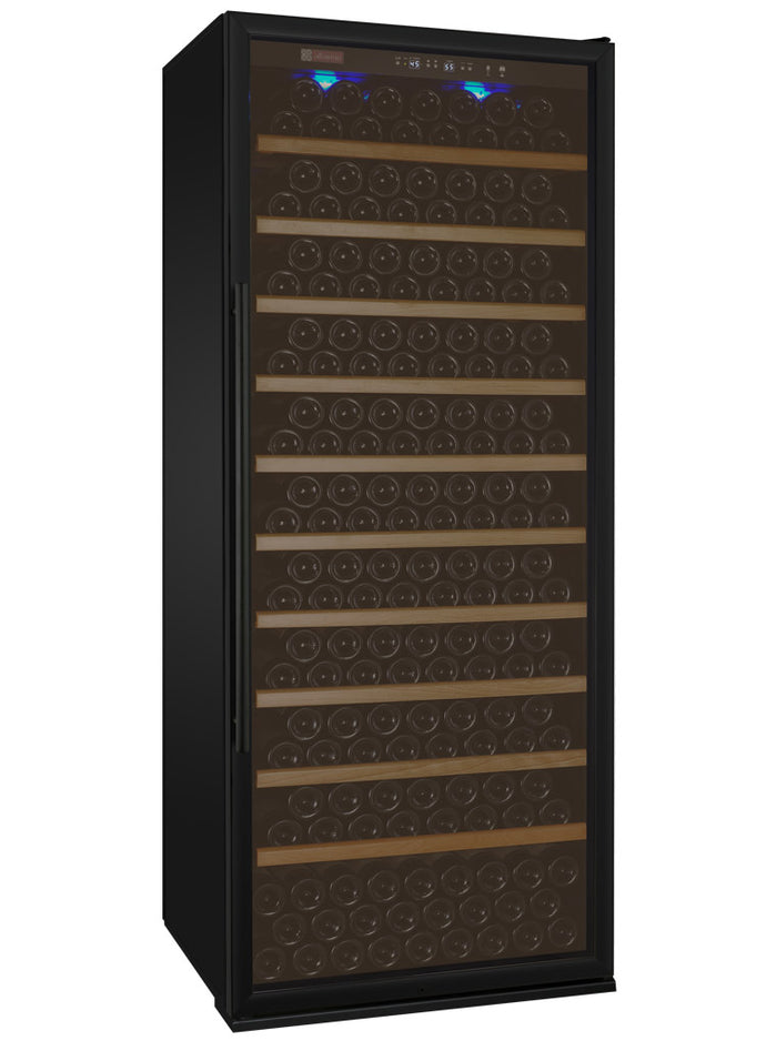 Allavino 32 Wide Vite II Tru-Vino 277 Bottle Single Zone Black Left Hinge Wine Refrigerator YHWR305-1BL20